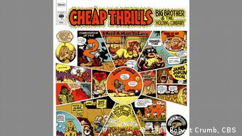 Cheap Thrills, Τζάνετ Τζόπλιν, εξώφυλλα, κόμικς, βινύλιο