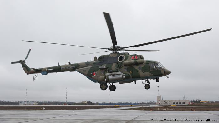 Russland New Year Season Charity Helikopter