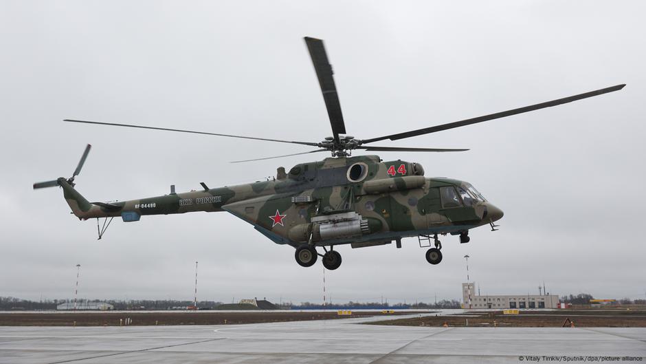 Russland New Year Season Charity Helikopter