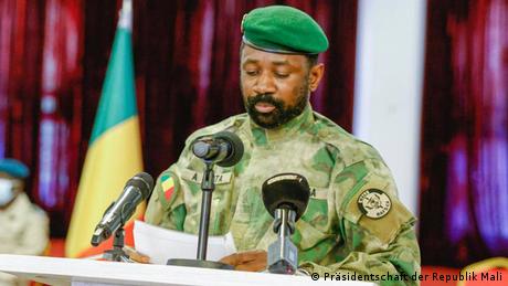 Mali military leader Assimi Goïta