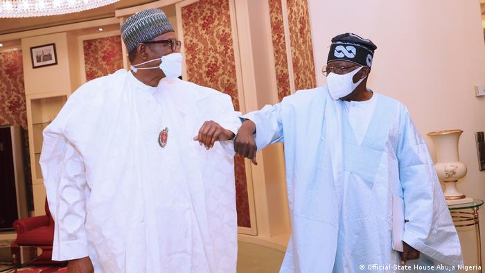 President Muhammadu Buhari receives CPA national leader Bola Tinubu