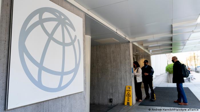 Entrada a la sede del Banco Mundial en Washington, en una imagen de archivo.