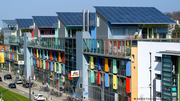 Deutschland Freiburg Solarenergie