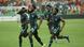 Nigeria celebrate against Egypt Nigeria celebrate against Egypt