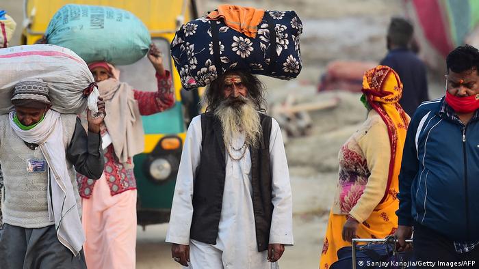Devotees flock to Prayagraj from all parts of the country.