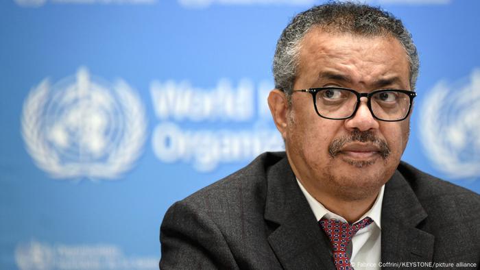 "Nenhum país está fora de perigo ainda", disse Tedros Ghebreyesus