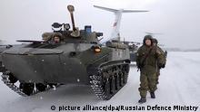 Russian troops return after deployment in Kazakhstan