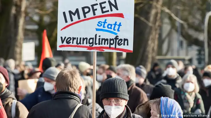 Deutschland | Coronavirus | Demonstrationen in Hamburg