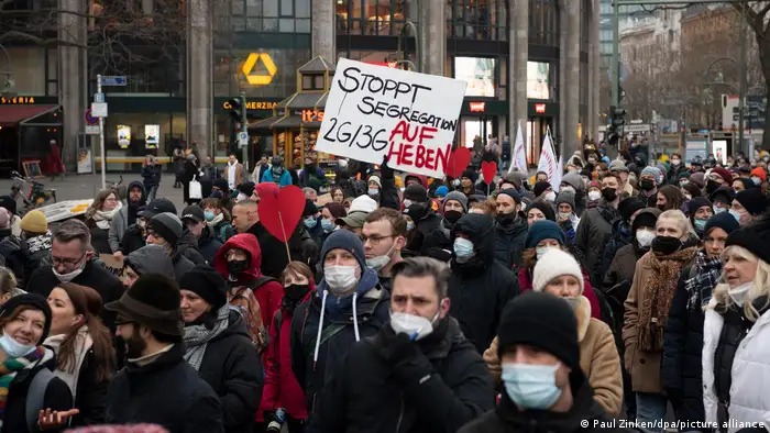 Deutschland | Coronavirus | Demonstrationen in Berlin