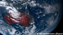 Daños aún incalcublables por potente erupción de volcán en Tonga