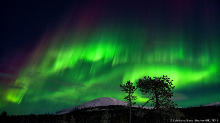 Northern lights in Finland