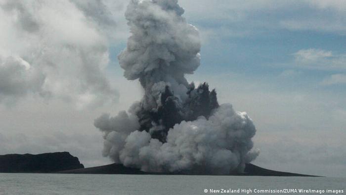 Tonga | Vulkanausbruch Unterwasservulkan