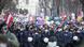 Участники акции протеста против обязательной вакцинации в Вене, 15 января 2022 года Участники акции протеста против обязательной вакцинации в Вене, 15 января 2022 года