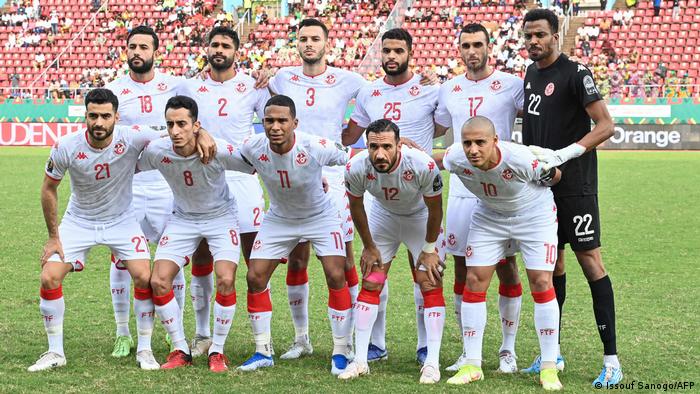 صورة لمنتخب تونس المشارك في كأس أمم أفريقيا بالكاميرون 2022 (16/1/2022)