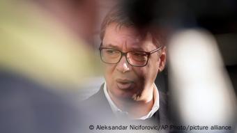 Serbian President Aleksandar Vucic (file photo)