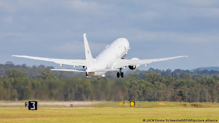 Australian Defence Force plane taking off