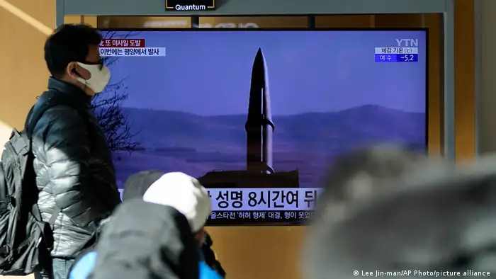 Südkorea Berichterstattung erneuter Raketenstart Nordkorea