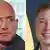 KOMBO - Jeff Bezos, Amazon  Elon Musk, Tesla 