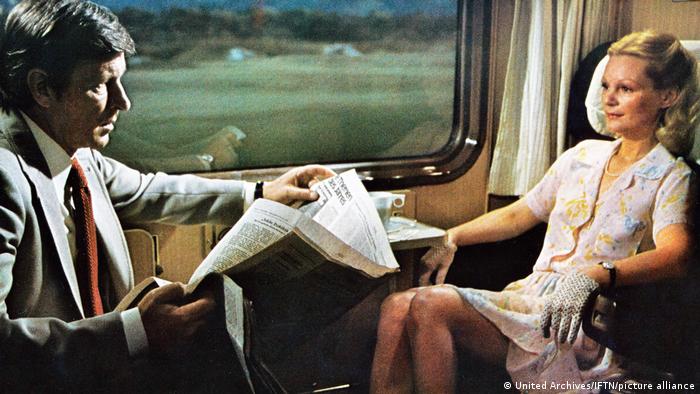 Рекламная фотография поезда Райнгольд 1977 года 
