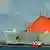 An LNG tanker in Rotterdam port