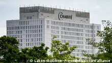 21.07.2021,Blick auf das Charite Krankenhaus in Berlin Mitte.