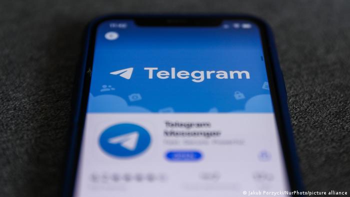 Symbolbild Telegram App