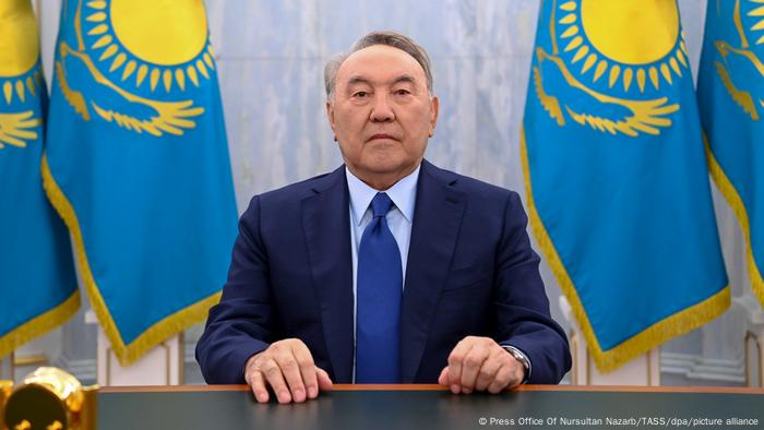 El expresidente Nursultan Nazarbayev.