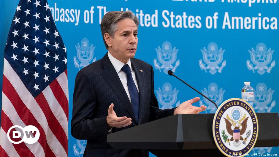 US-Außenminister Blinken: USA unterstützen Ukraine