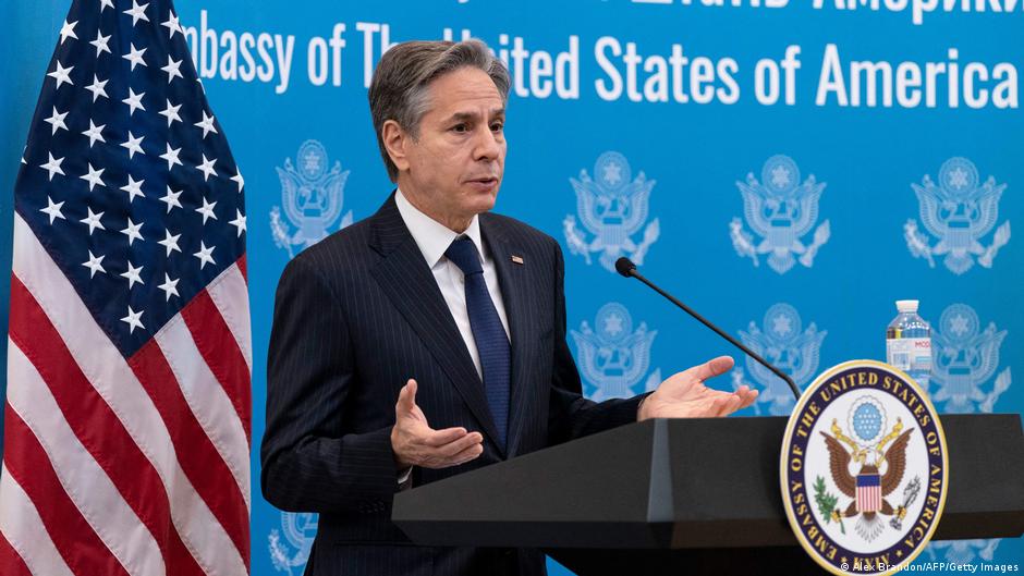 US-Außenminister Blinken: USA unterstützen Ukraine