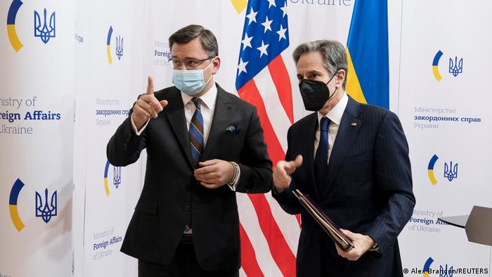 دیدار وزرای خارجه آمریکا و اوکراین در کیف، ۱۹ ژانویه ۲۰۲۲
