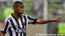 3.12.2013, Belo Horizonte, Brazil, BELO HORIZONTE, BRAZIL - DECEMBER 3: Robinho #7 of Atletico MG a match between Atletico MG and Gremio as part of Brasileirao Series A 2017 at Independencia stadium on December 3, 2017 in Belo Horizonte, Brazil. (Photo by Pedro Vilela/Getty Images)