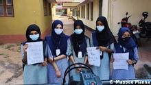 Indien Schule Mädchen Hijab Kopftuch Diskriminierung 