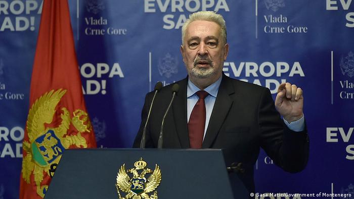 Premijer Crne Gore Zdravko Krivokapić