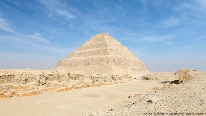 Die Stufenpyramide von Djoser in Ägypten