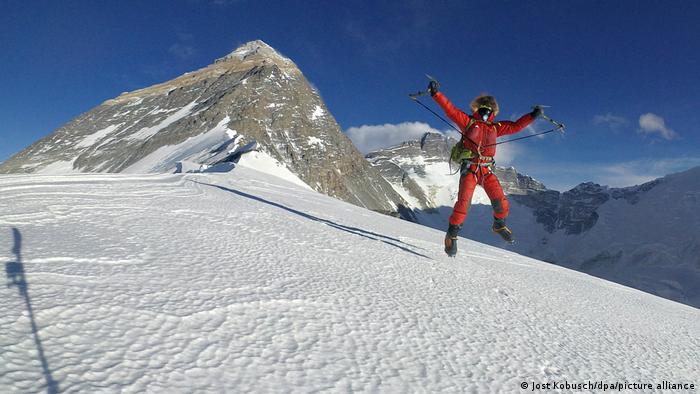 Jost Kobusch on Mount Everest 