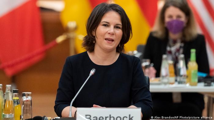 Deutschland Annalena Baerbock | Quad Treffen 