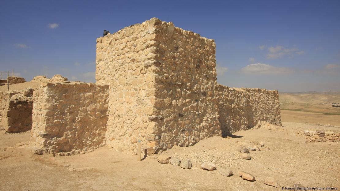 Fortaleza antiga em Israel
