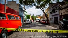 A man was shot in the streets of the Gustavo, in Mexico City, Mexico, on August 17, 2019. Mexican capital has increased the percentage of homicides by firearms in recent years due to drug trafficking. (Photo by Jair Cabrera/NurPhoto)
