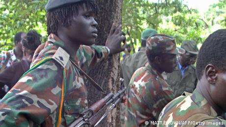Ugandan Lord's Resistance Army fighters 