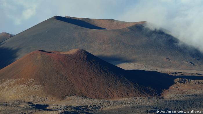 El Mauna Kea (Montaña Blanca) en Hawái.