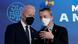 Joe Biden junto al director general de Intel, Patrick Gelsinger, durante su comparecencia. Joe Biden junto al director general de Intel, Patrick Gelsinger, durante su comparecencia.