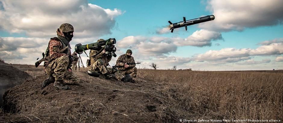 Até o fim de outubro, os EUA enviaram à Ucrânia 8.500 mísseis antitanque Javelin, cifra equivalente a cerca de quatro anos de produção