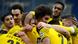 Borussia Dortmund players celebrate Borussia Dortmund players celebrate