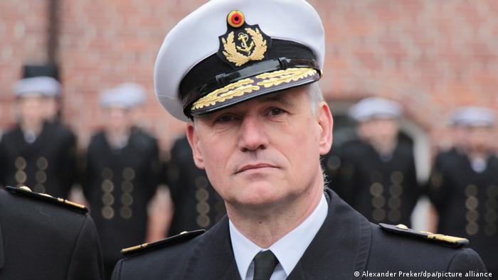 Vice-admiral Kay-Achim Schönbach pictured in 2017