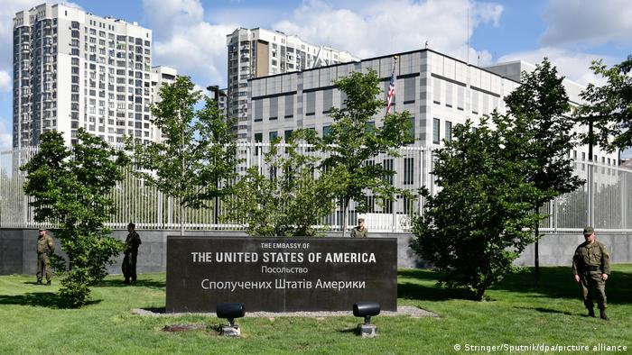Ukraine US-Botschaft in Kiew