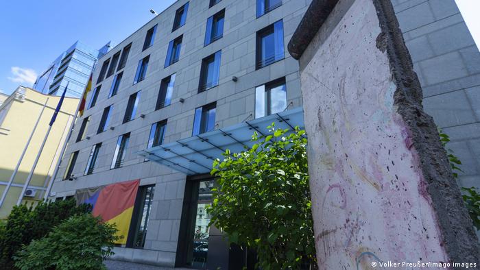 German embassy building in Kyiv