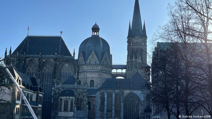 La catedral de Aquisgrán.