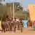 Soldados amotinados en Uagadugú, capital de Burkina Faso. (24.01.2022).