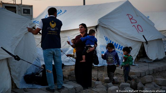 Irak Syrien Konflikt Flüchtlingslager Bardarash