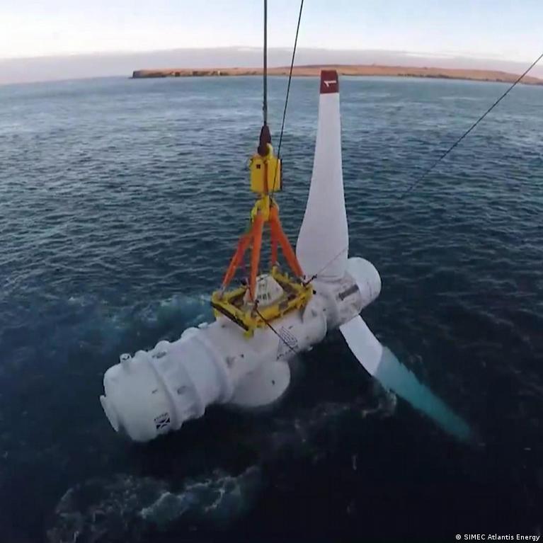 Underwater Turbine Power Harnessing The Power Of Tidal Energy